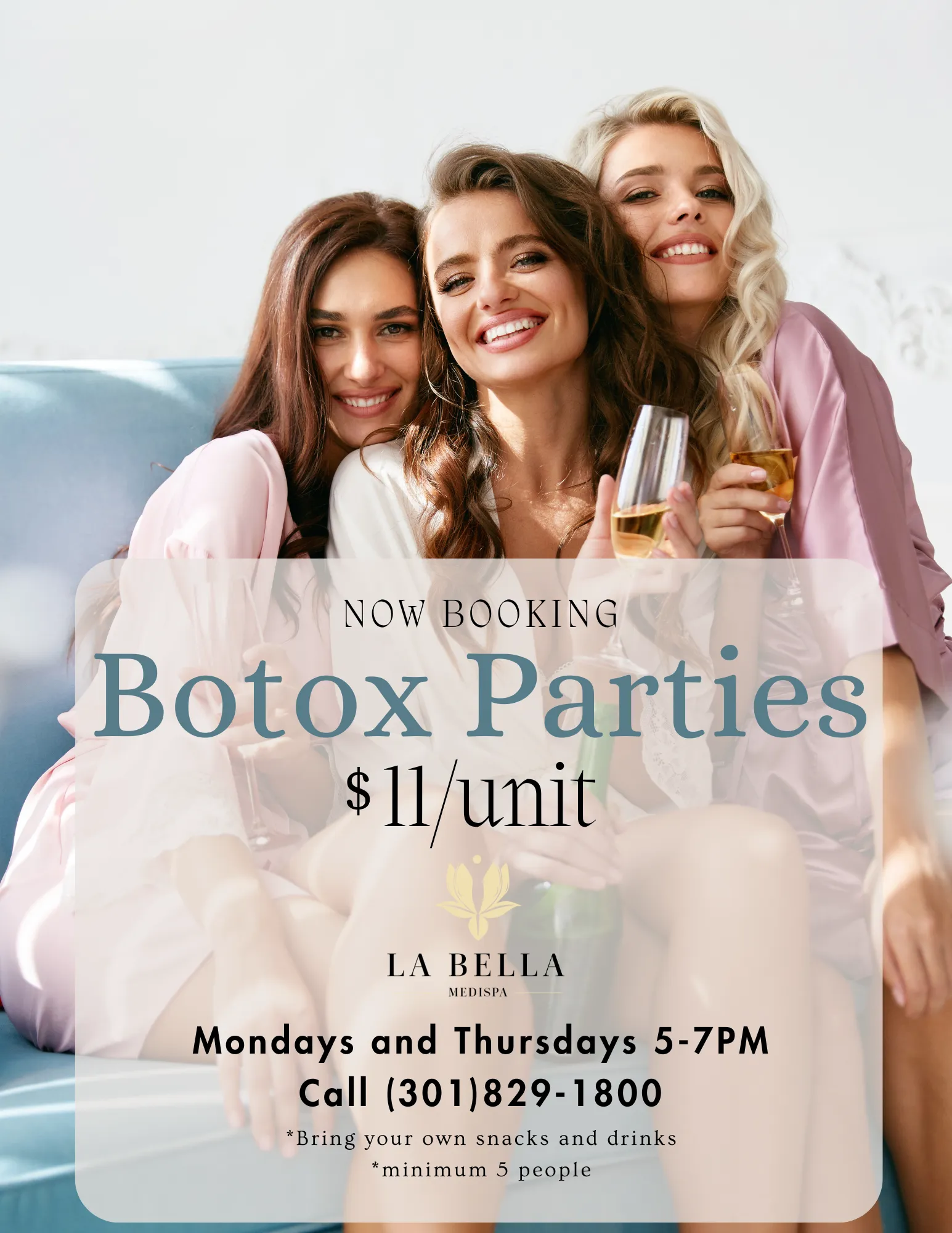 Botox Parties Promo 2025 | La Bella Medispa