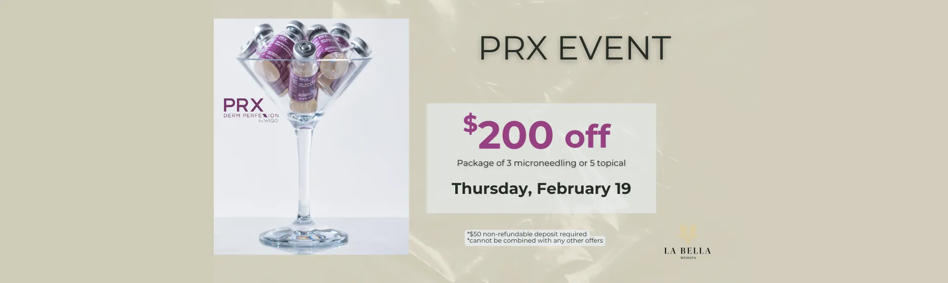 PRX Event 2026 | La Bella Medispa