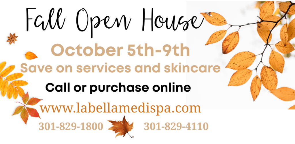 Fall Hero Banner - La Bella Medispa